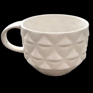 Starbucks Coffee Mug Cup 2013 Triangle Textured Bone China Large 14oz White